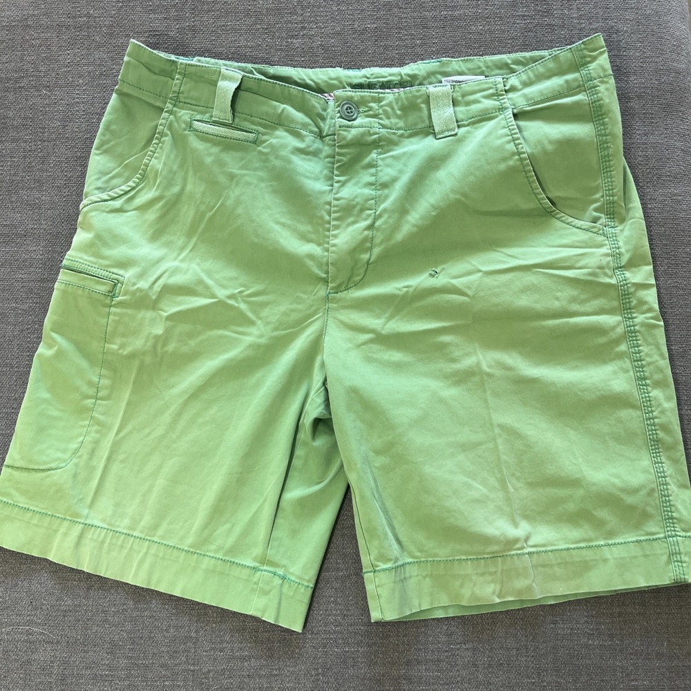 Bugatchi Men's Green Chino Shorts‎ Size 36